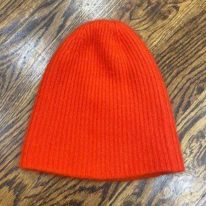 White + Warren Plush Rib Beanie